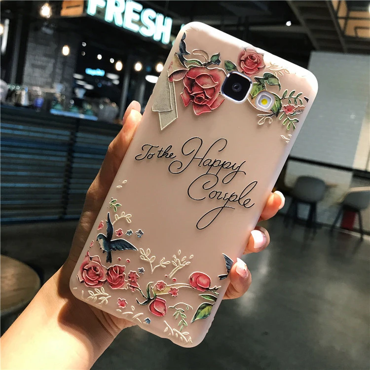 YueTuo матовый чехол для samsung galaxy j7 Prime j7prime on7 силиконовый роскошный 3d прозрачный