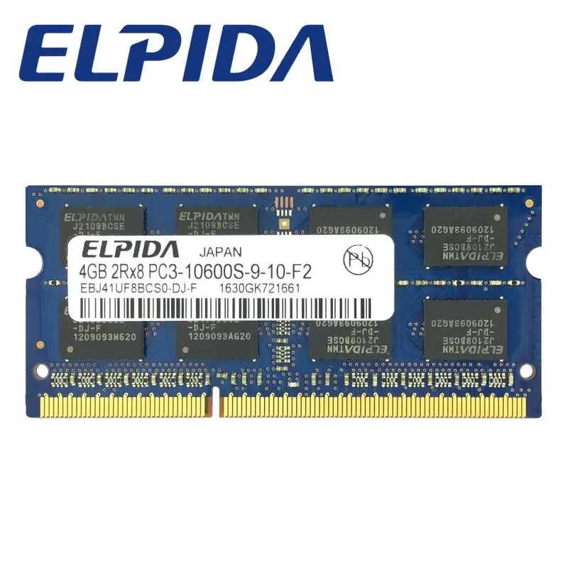 Reboto Оригинал ELPIDA DDR3 2 ГБ 4 1066/1333/1600 мГц PC3L-12800S для 1 35 В низкого напряжения памяти
