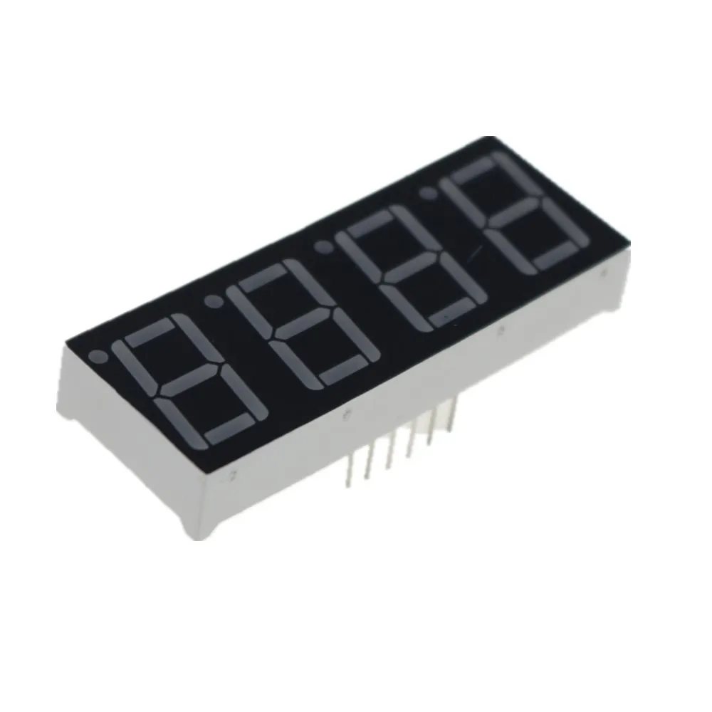 0 56 дюймов 4bit общий анод цифровой трубки Красный светодиодный Дисплей 7