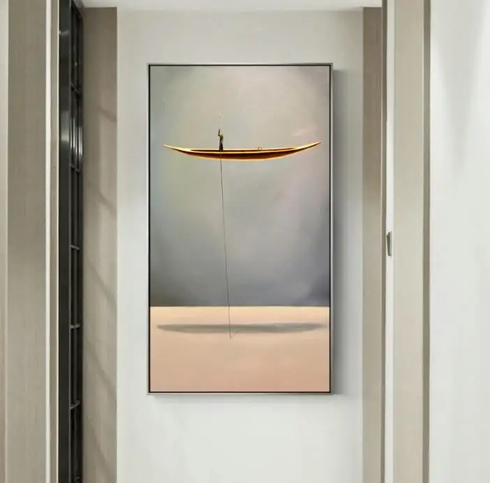 HD холст художественные принты Скандинавский современный природный ландшафт