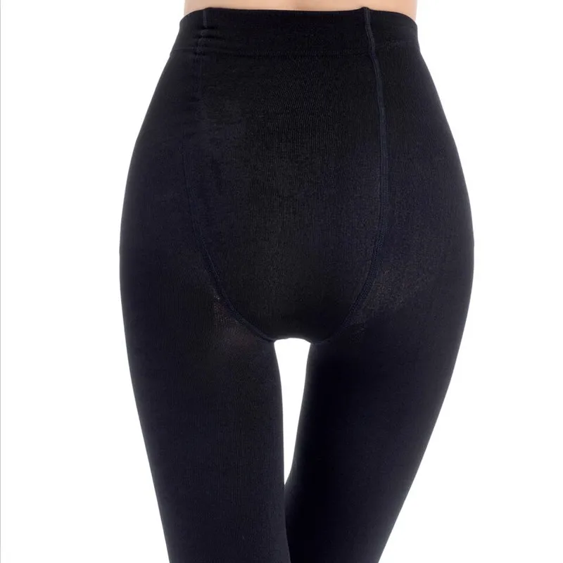 2 Pair Lot Women 300D Winter Warm Cotton Tights Microfiber Thermal Fleece Lined Cotton Pantyhose Women Thick Warm Winter Tights