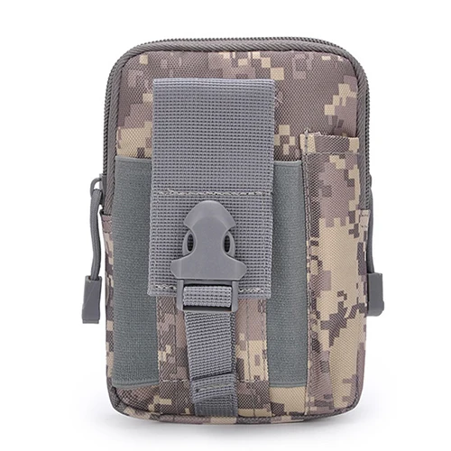 TACVASEN нейлон Molle Сумка поясная сумка маленькая Военная поясная сумка прочная страйкбольная армейская поясная сумка Пейнтбольные аксессуары - Цвет: ACU