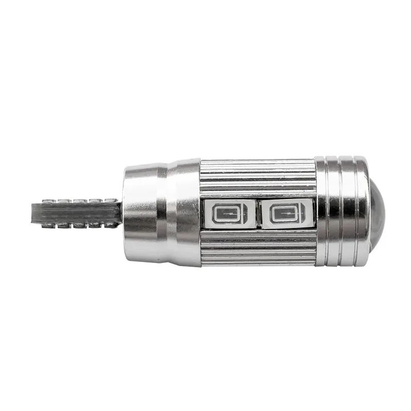 100 шт. W5W CANBUS 10 SMD 5630 Светодиодный свет 501 WY5W 194 ошибок 10SMD 5730 светодиодный светодиодная фара для автомобиля объектив индикатор клиновидный Купол лампы 100X