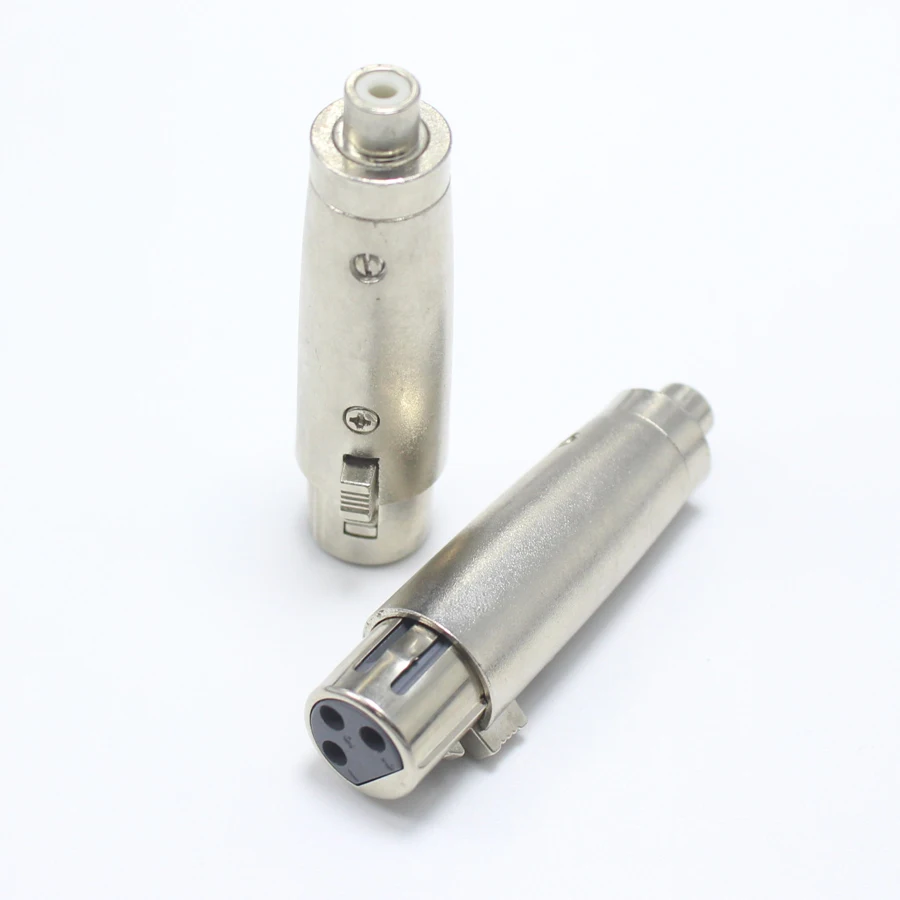 NinthQua 1 шт. RCA гнездо XLR 3Pin AV аудио разъем MIC Разъем караоке адаптер