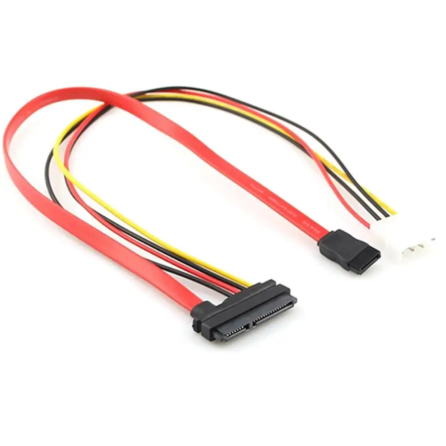 7 + 15 22Pin Serial ATA SATA к IDE 4P жесткий диск кабель адаптера питания NEW_KXL0817|sata to ide|ata satasata |
