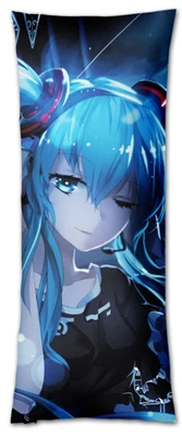 large 50x160cm sleeping pillow polyester&ampcotton customised anime Hatsune Miku hugging home decoration a0300 | Дом и сад