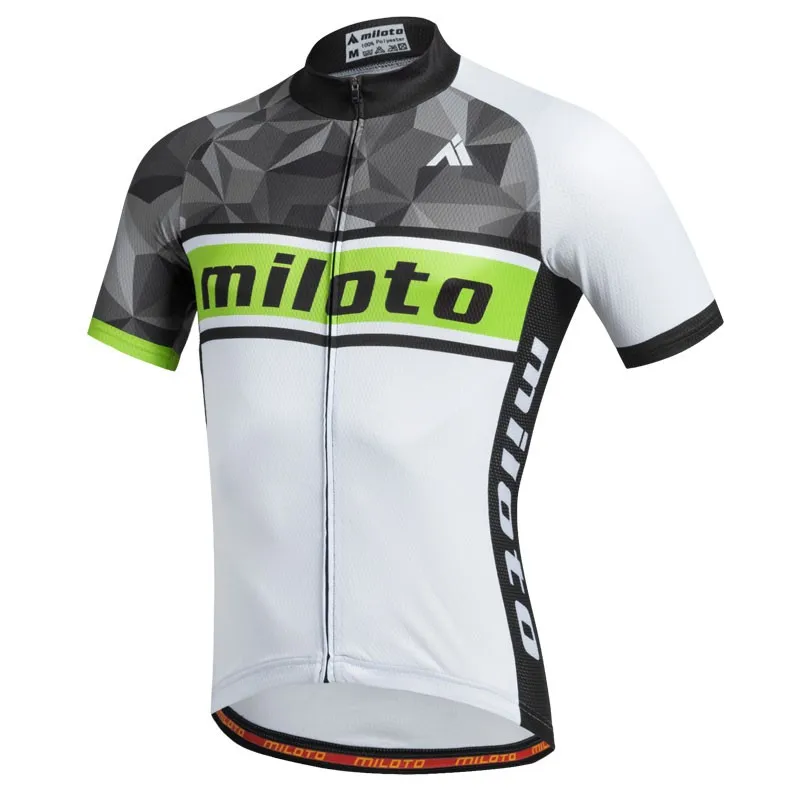 MILOTO Pro Team Мужская велосипедная Джерси Ropa Ciclismo одежда с коротким рукавом