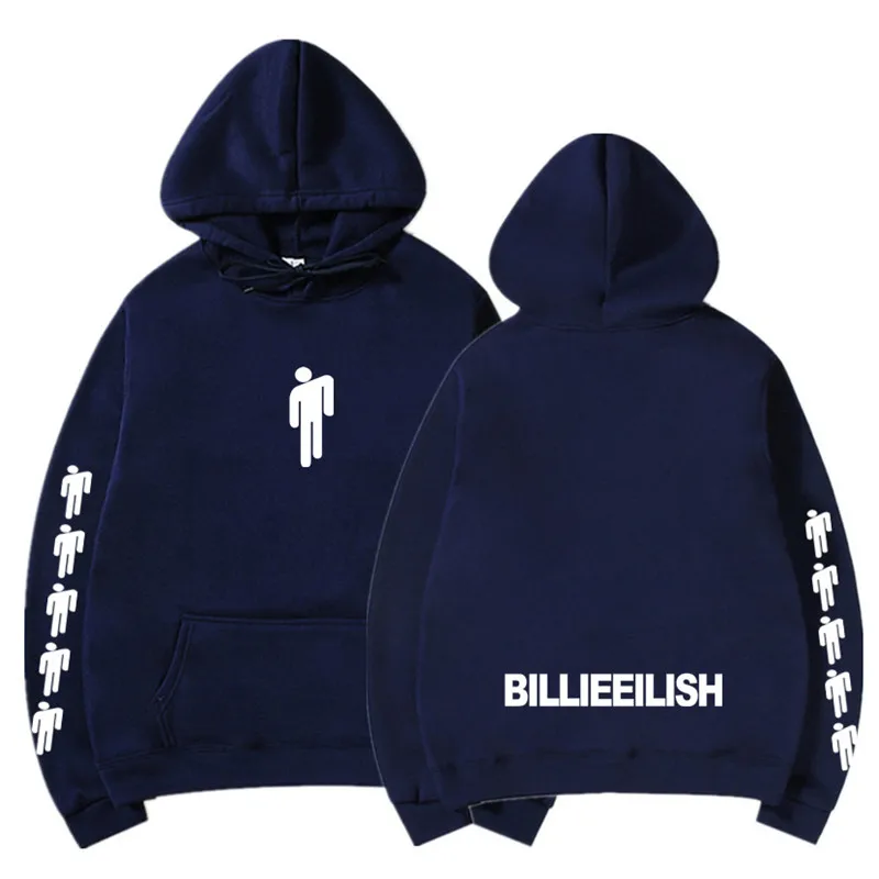 Billie Eilish модные толстовки с принтом женские/мужские толстовки с капюшоном и длинным рукавом горячая Распродажа повседневные трендовые уличные толстовки