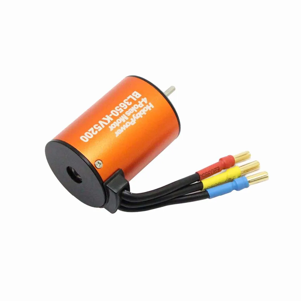 Hobbypower водонепроницаемый BL3650 4300KV Бессенсорный бесщеточный 4-полюсный двигатель