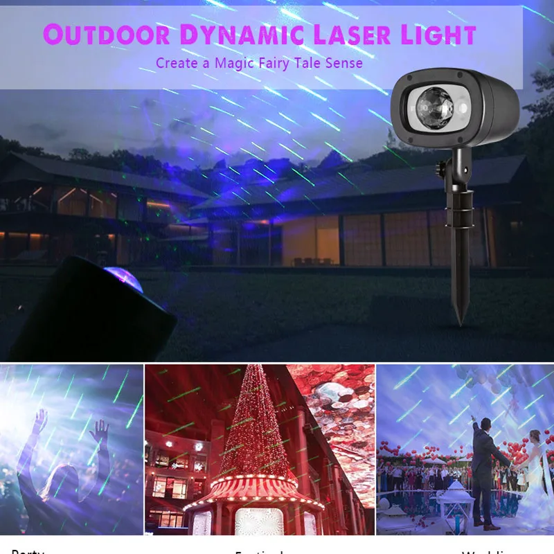 IP65 магический сценический световой эффект наружная съемка звезда и облако