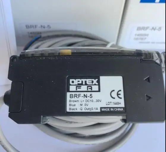 Фотоэлектрический датчик BRF-N-5 Fiber 10-30VDC NPN 100% новый оригинальный | Электронные