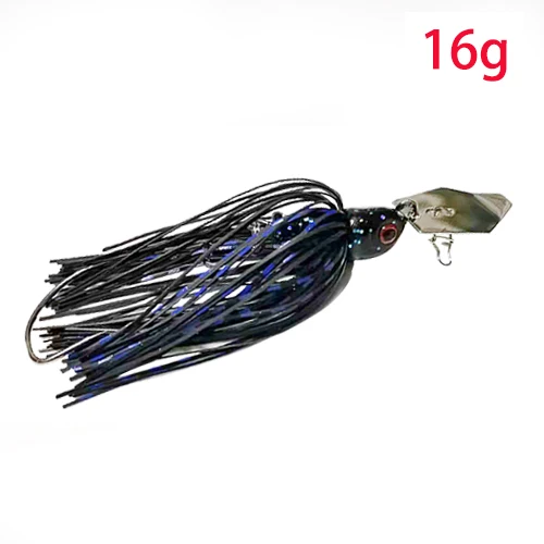 05 black JonStar 1 шт. 16 г приманка для рыбалки Buzzbait воблер болтовня приманка рыболовное оборудование для ловли окуня щуки walleye - Цвет: 05 black