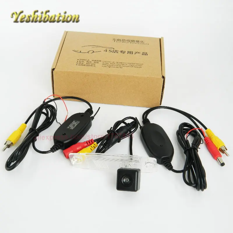 Беспроводной RCA/AUX видеопередатчик yeshiбация комплект приемника для Chrysler 300C 2011 ~ 2014