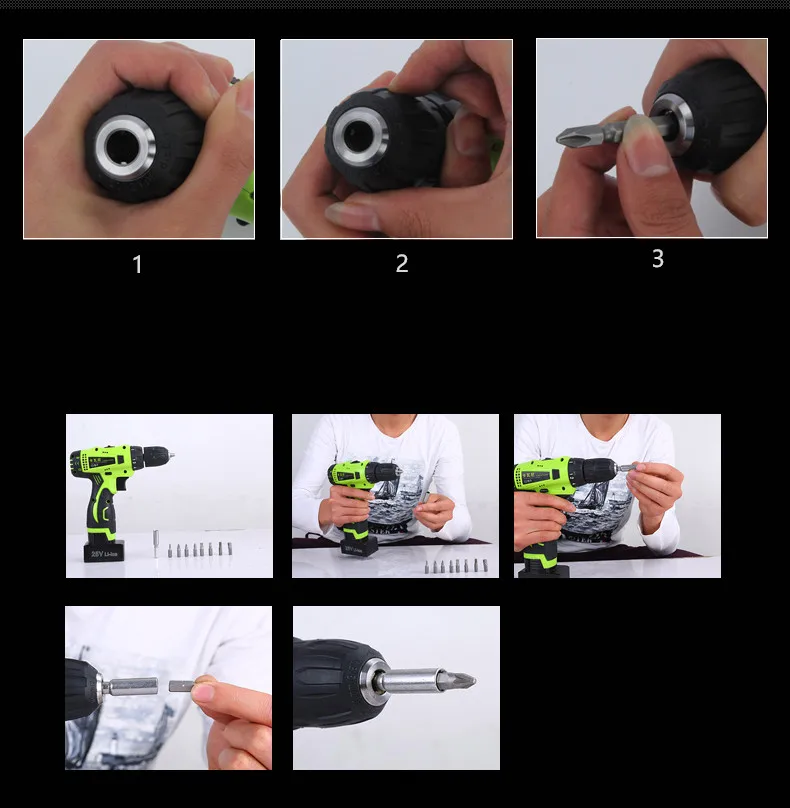 25 В беспроводные Отвёртки Многофункциональный Механические Инструменты Мини