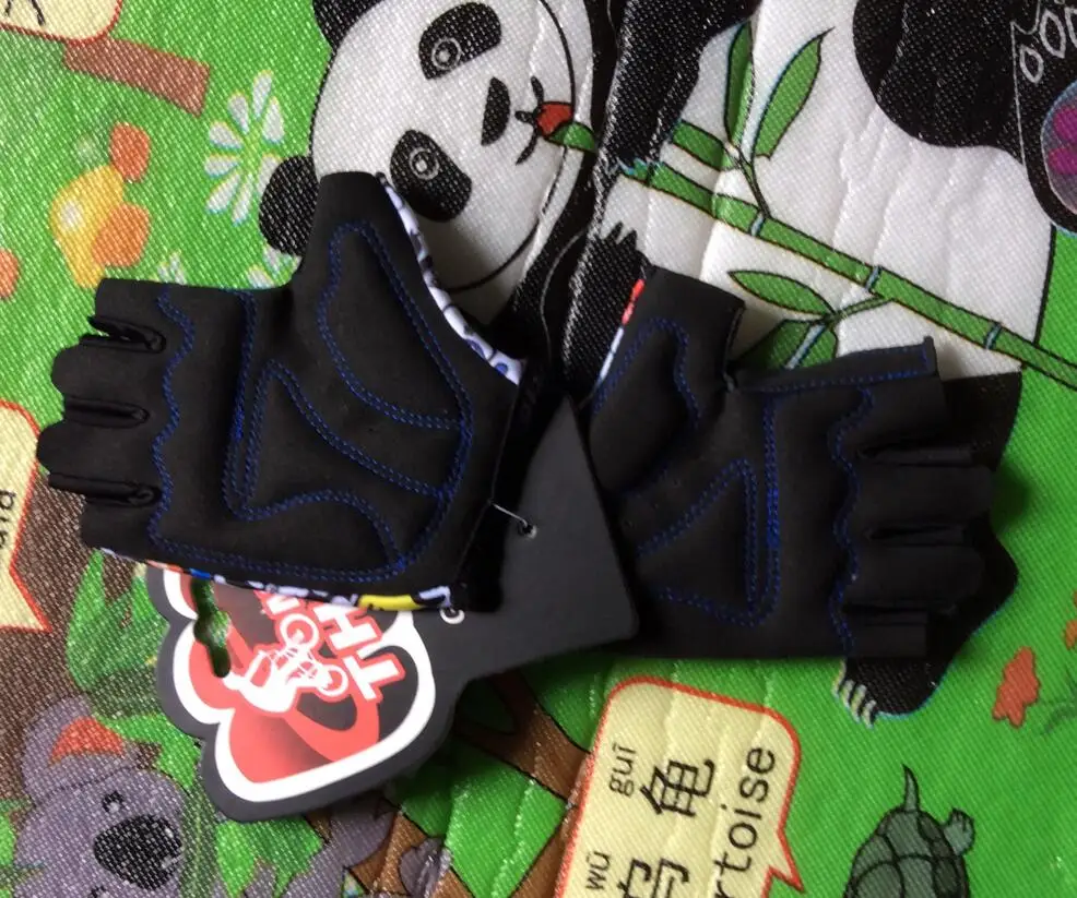 

Promotion Summer Kids Cycling Gloves Half Finger Skate Riding Mountain Bike Outdoor Sports Gloves for Boys and Girls Children