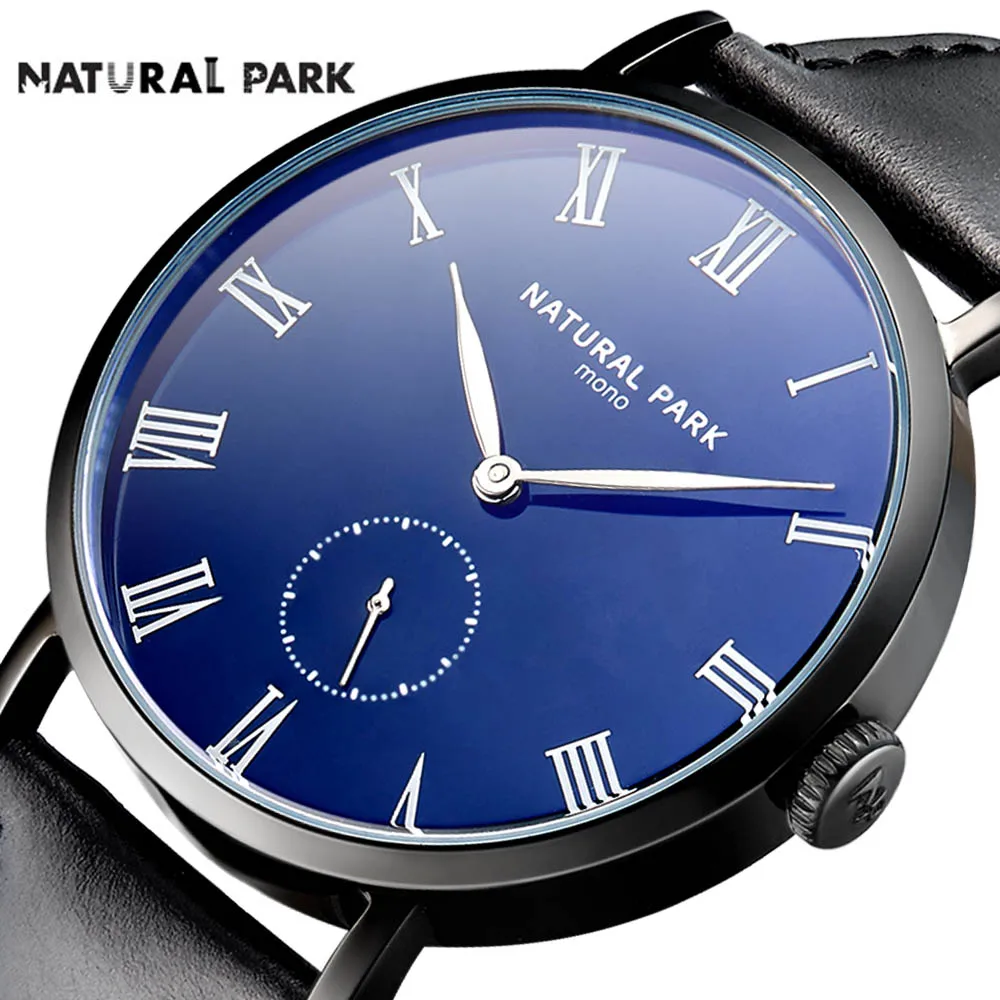 Удобные мягкие ремешок Кварцевые Повседневное наручные Бизнес Японии NP Марка