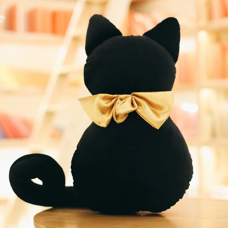 

Modern Plush Lumbar Decorative Throw Pillow Cat Back Cushion Gift Stuffed Doll Kids Room Decoration Toys 50cm