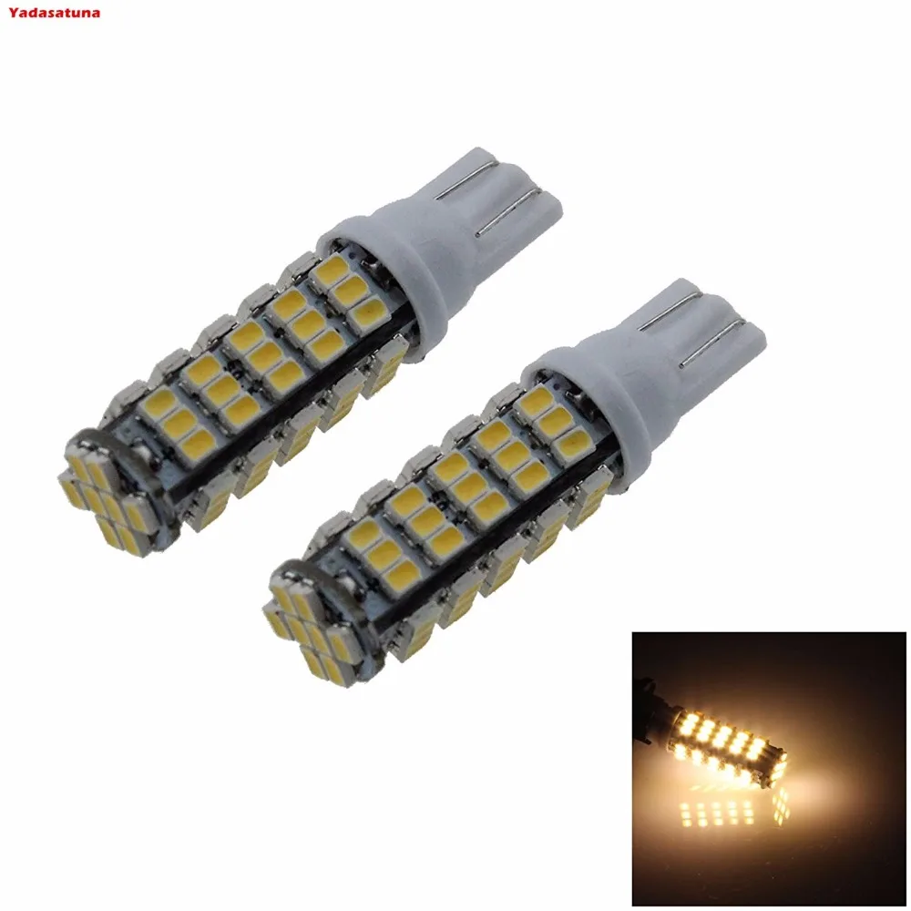 Par Lampadas 68 Leds T10 Pingo Branca /Branco quente Farol Farolete|lampada t10 led|pingo led t10lampada |