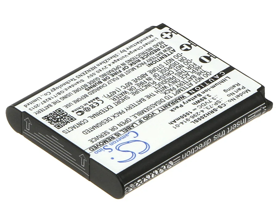 Аккумулятор для Sony 4 296 914 01 SP73 SP 73 1050 мАч/3.89Wh|Цифровые аккумуляторы| |