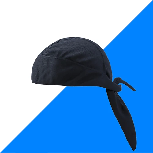 Black Bike Cap Командная спортивная Кепка велосипедные колпачки быстросохнущие анти-уф велосипедные головные банданы кепки s для спорта на открытом воздухе бега рыбалки альпинизма пешего туризма - Цвет: Black Bike Cap