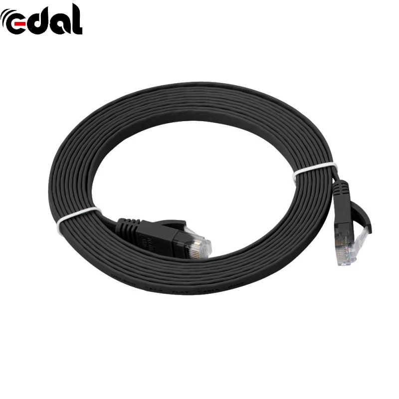 Плоский сетевой кабель UTP Ethernet 1 м 2 3 5 10 | Компьютеры и офис