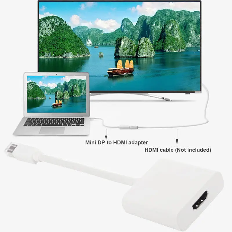 Mini Display Port to HDMI адаптер Thunderbolt Для Apple iMac Mac Macbook Pro Air |