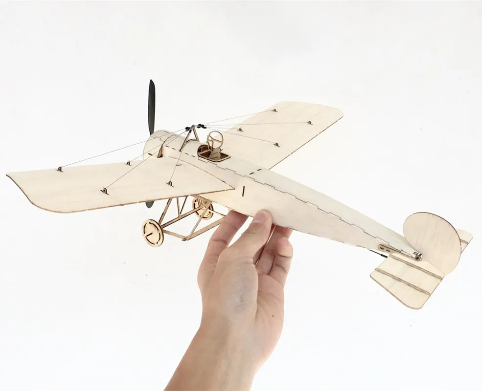 MininimumRC самолет лазерная резка самолетик из пробкового дерева комплект Fokker E3