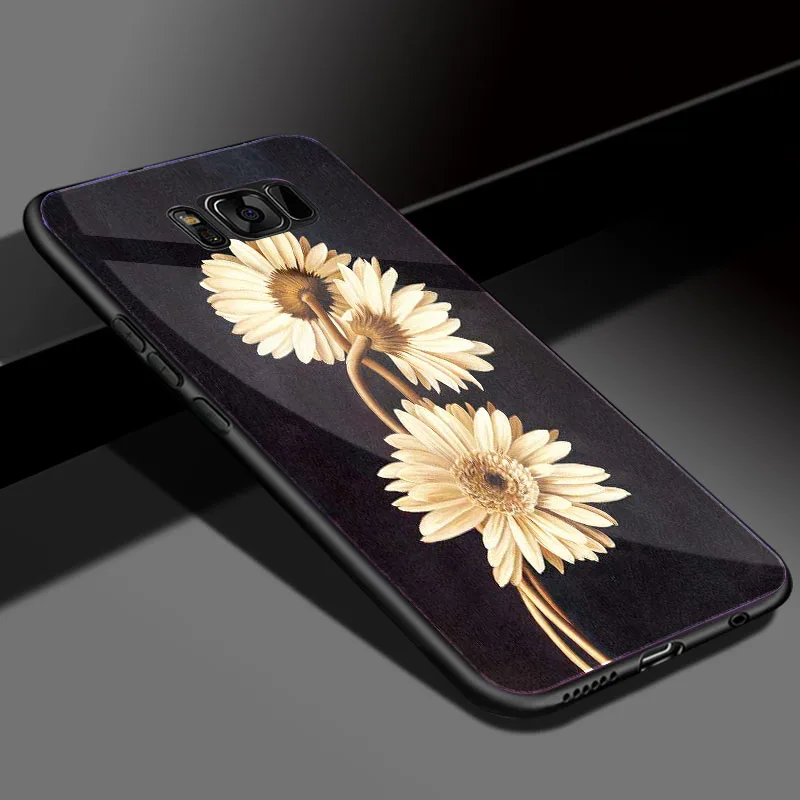 DIY фото по индивидуальному заказу чехол для телефона для samsung Galaxy S8 S9 закаленное Стекло чехол samsung Galaxy A6 A6Plus A7 j3 J5 J7 j530