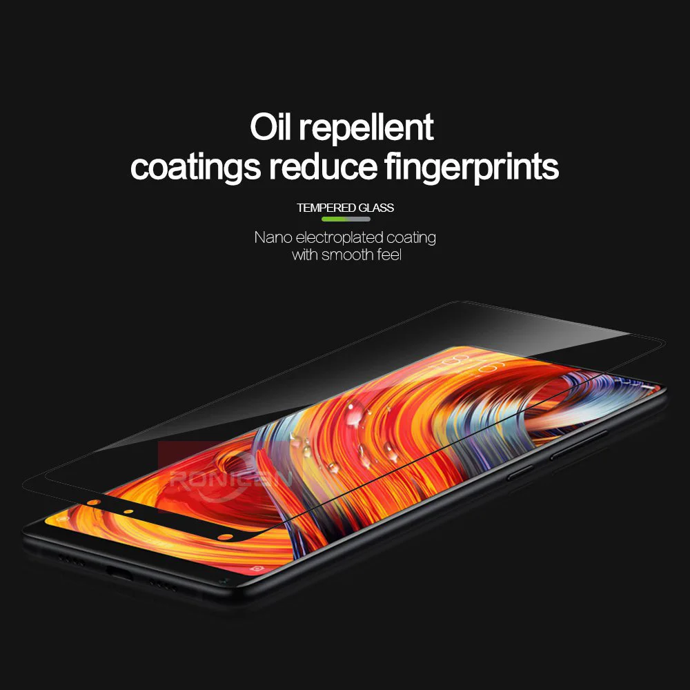 Закаленное стекло для xiaomi mi mix 2 s полная защита экрана mix2 прозрачная стеклянная