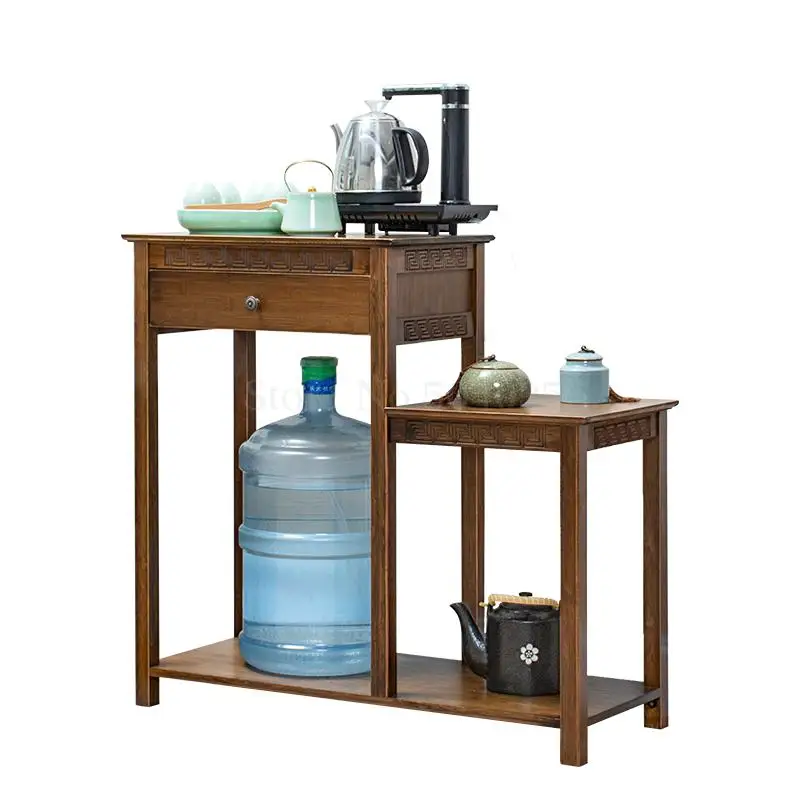 Угловой диван несколько простых мини чайников чайный шкаф боковой подставка для