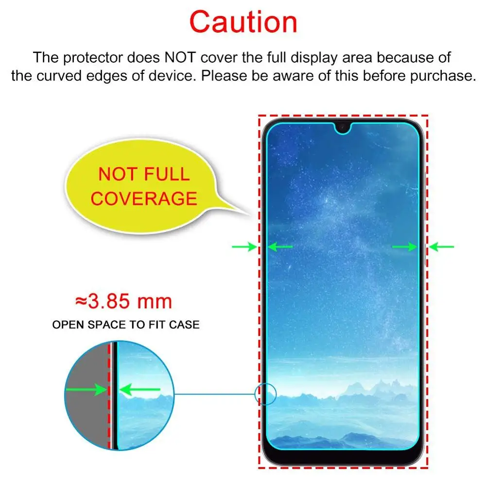Закаленное стекло для Samsung Galaxy A10 A20 A30 A40 A50 A70 M10 M20 M30 прозрачное M 10 20 Защитная