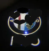 LOGO5 2 шт. светодиодный светильник для двери автомобиля с логотипом проектор Объектив светильник для Alfa Romeo 159 Giulia Giulietta Mito Stelvio автомобиль Brera spider - Испускаемый цвет: LOGO5