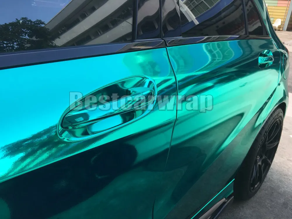 Автомобильная виниловая пленка Tiffany Chrome высокоэластичная без пузырьков воздуха