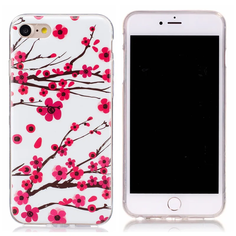 Мягкий Роскошный 3D световой сотовый Чехол для телефона для iPhone X 10 iPhone 6S 6 s iPhone 7 8 Plus iPhone 5S 5C 5 5SE силиконовый чехол на заднюю панель