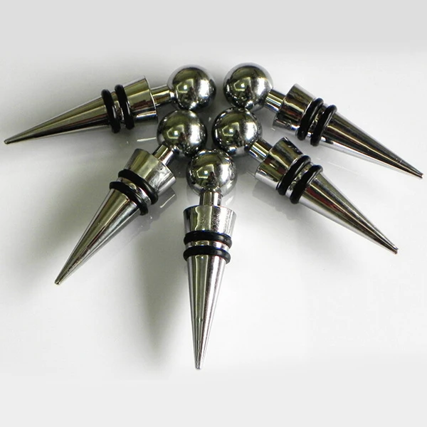 1 шт. круглая пробка из цинкового сплава для бутылок вина шампанского|bottle stopper