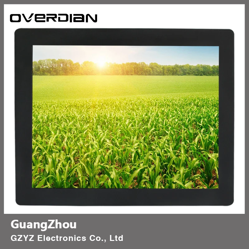 15 &quotпромышленный контроль ЖК-монитор VGA/USB/DVI сопротивление интерфейса/одно