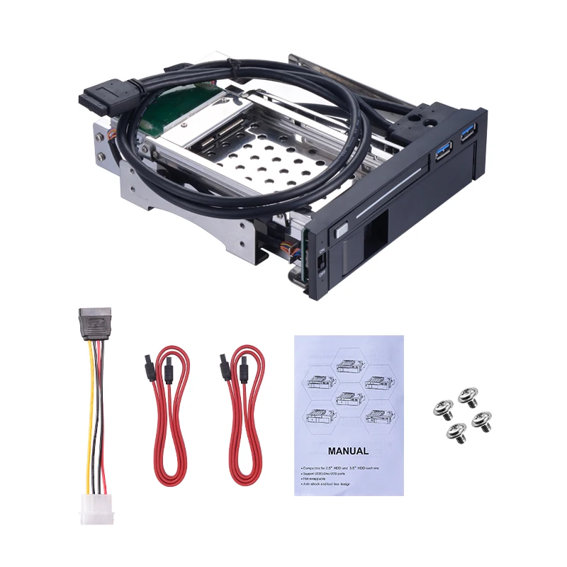 Uneatop 2 5 дюйма + 3 SATA внутренняя Антивибрационная HDD/SSD Мобильная полка для 25