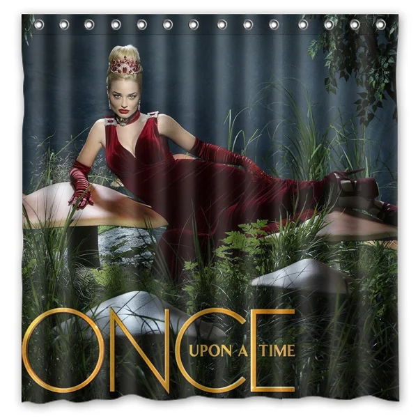 Декоративная занавеска для душа Once Upon a Time водонепроницаемая ванной из