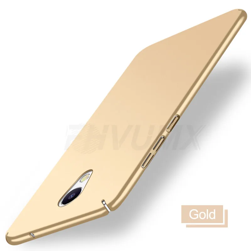 Ультратонкий пластиковый жесткий чехол для телефона s для Meizu M5S M5C M6S M5 M6 Note роскошный матовый чехол для Meizu M15 15 Lite 16 Plus - Цвет: Gold