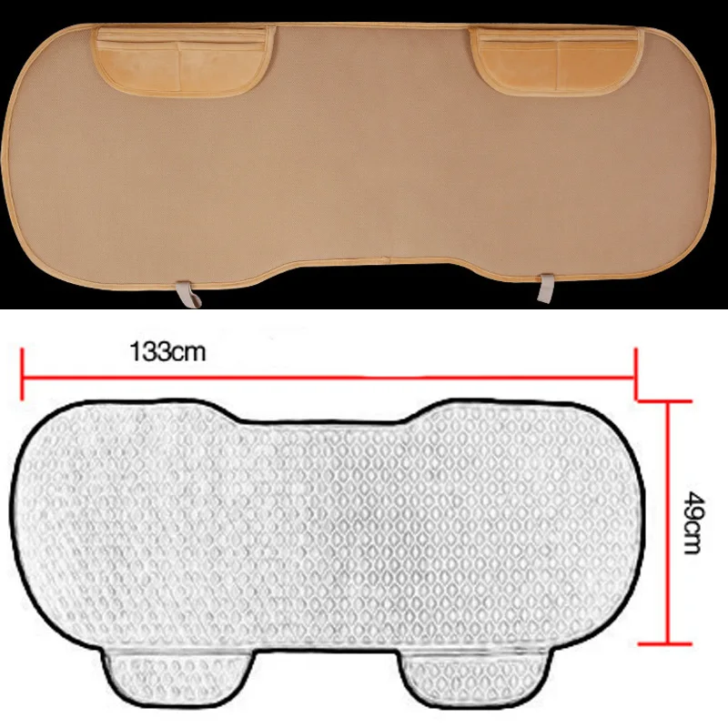 Auto Rear Seat Cushion Car Coves Protector seat Mat Fit Most Vehicles Non-slip Keep Warm Winter Plush Velvet Back Pad | Автомобили и