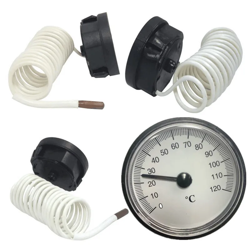 120 пластиковый круглый термометр для духовки с жидкостным лифтом домашнего