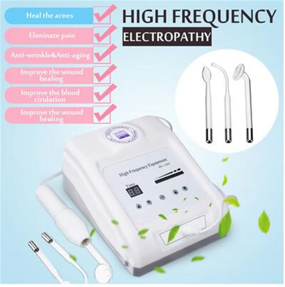 110V Professional Treatment Of Acne High Frequency Electropathy Healing Acne Professional Facial Skin Beauty Machine