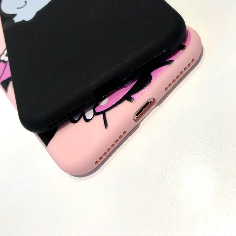 Прекрасный мультфильм Микки Минни Телефон чехол для iPhone 7 6s 8 плюс пара жесткий