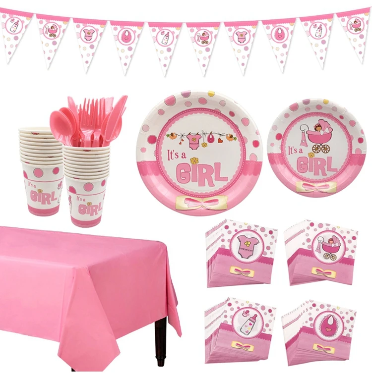 QIFU Baby Shower мальчик девочка его Девочка Синий Розовый воздушные шары для украшения вечеринок первый день рождения пол раскрыть BabyShower вечерние принадлежности