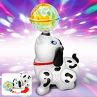 Электрическая игрушка для собак, 3D проекционный светильник, музыкальное оборудование, электронные игрушки, Лидер продаж, милая собака, имитация игрушек для детей