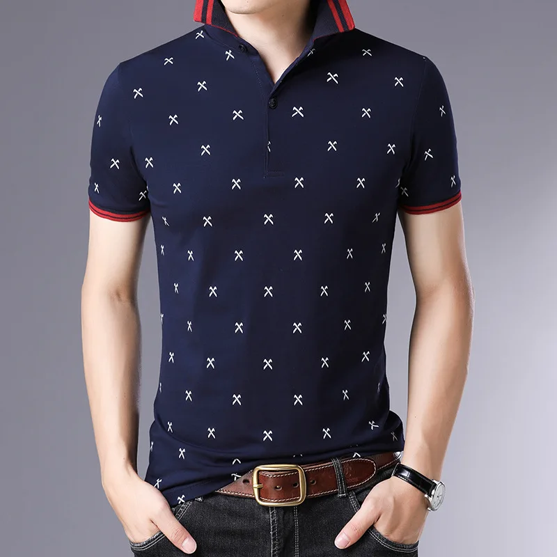 ICPANS Slim Fit футболка с коротким рукавом мужская летняя Camisa Masculina Футболка принтом