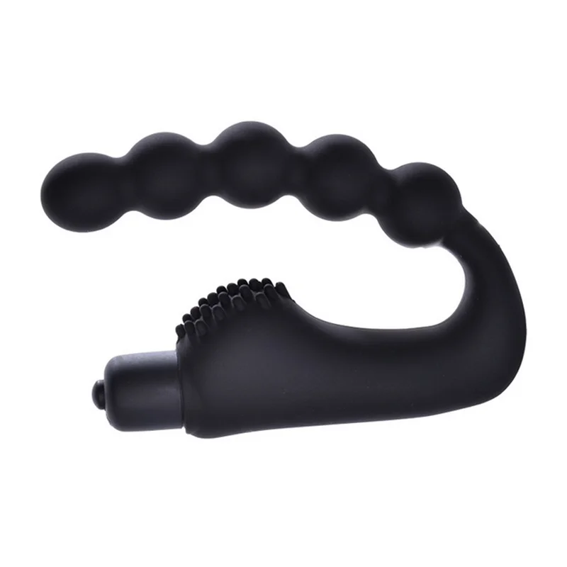 Vibrating Anal Plug Prostate Massager Beads Vibrator Silicone Butt Vibration Sex Toys for Men Woman Gay |