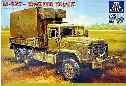 ITALERI 0367 1/35 масштаб M925 укрытие грузовик пластиковая модель строительный