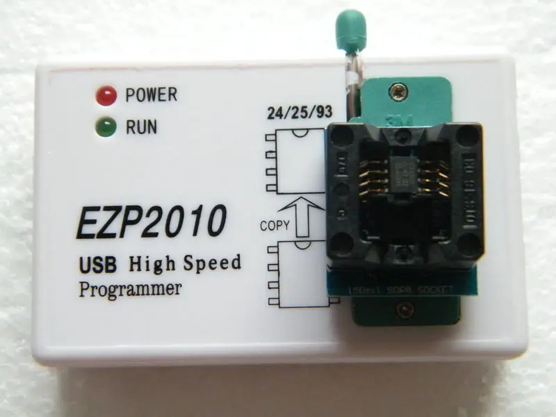 Высокоскоростной USB программатор EEPROM SPI BIOS EZP2010 с поддержкой 24Cx 25Cx 93C для DVD ТВ ПК