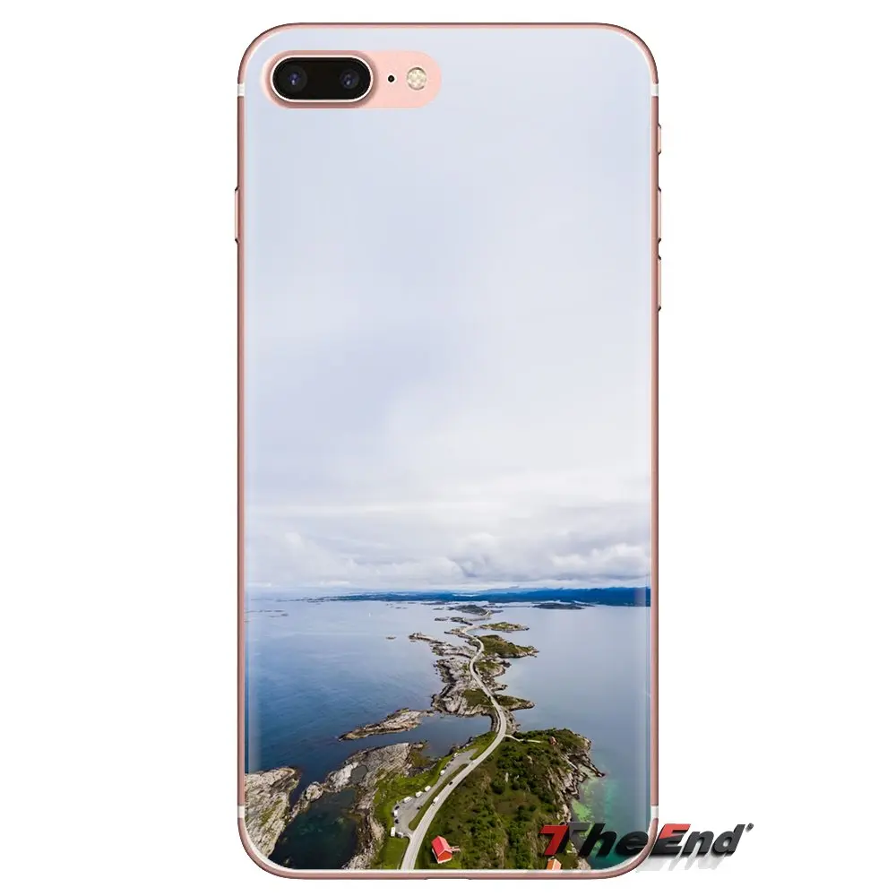 Силиконовый чехол для телефона Samsung Galaxy J1 J2 J3 J4 J5 J6 J7 J8 Plus 2018 Prime 2015 2016 2017 Atlantic Ocean Road